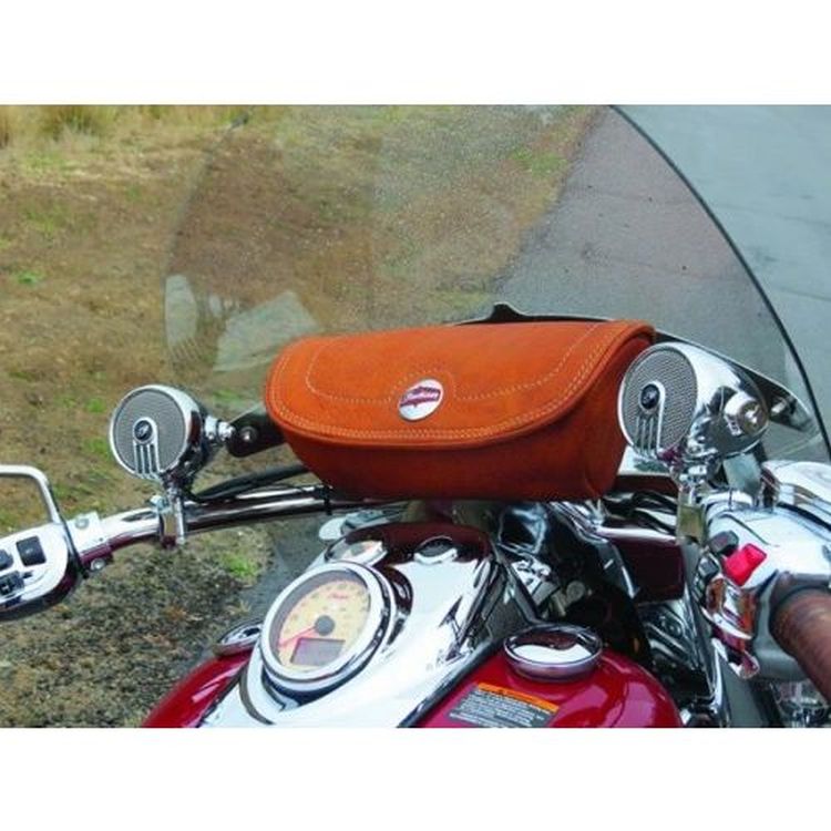Indian Heritage Leather Handlebar Bag